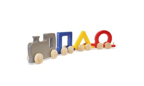 wooden toy train for babies