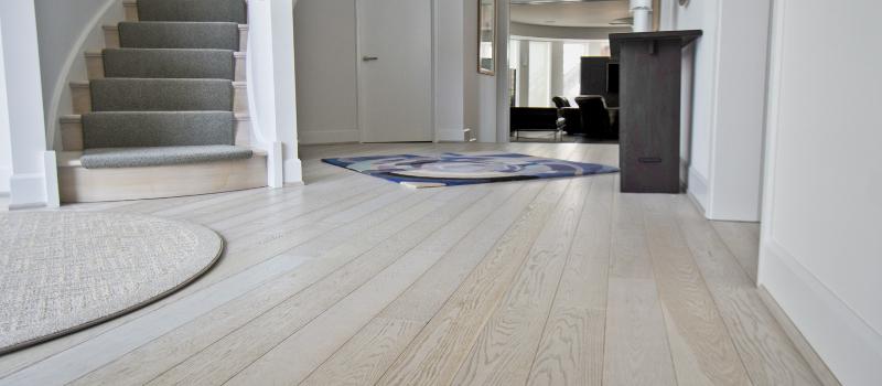 pale solid wood flooring