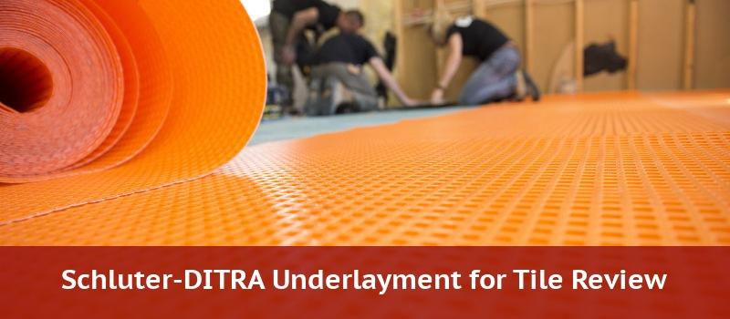 Schluter Systems Ditra Membrane 10 Square Foot 1//8 Underlayment Prevent Crack