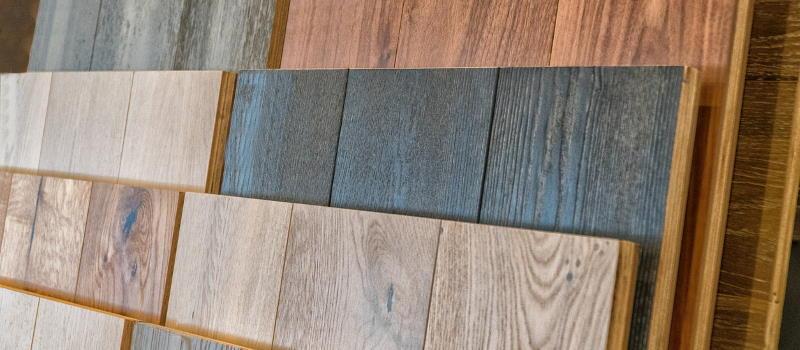 samples of hardwood flooring