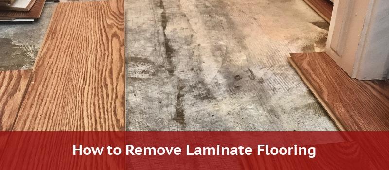 How To Remove Laminate Flooring, How To Remove Laminate Wood Flooring From Concrete