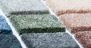 carpet samples close up