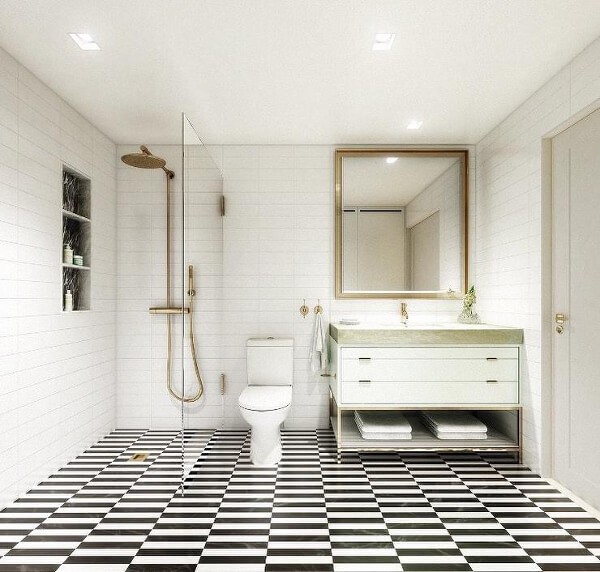 Tile Patterns Which Floor Pattern, Black And White Striped Floor Tiles