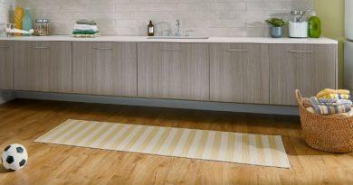 pergo outlast flooring in modern kitchen