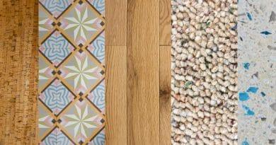 samples of different flooring
