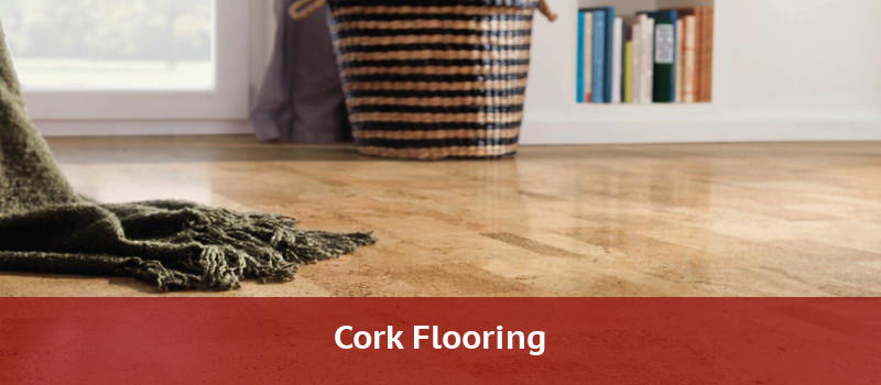 Cork floor tiles and planks