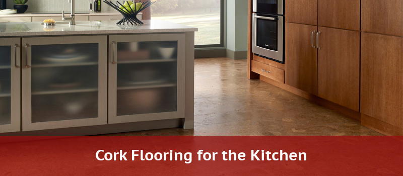 cork floor in kitchen