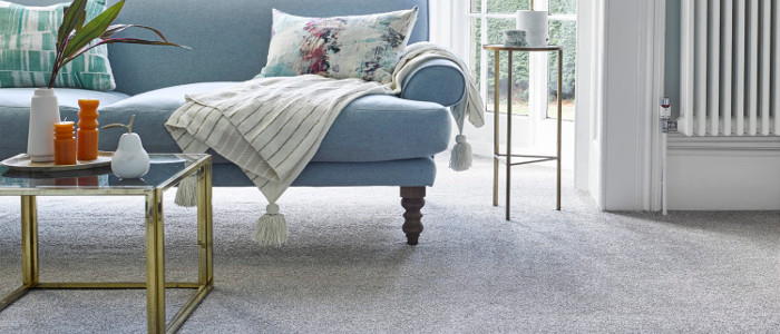 Frieze carpeting lounge