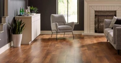 dark brown optimax resilient flooring